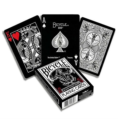 Bicycle Black Tiger Red - Oyun Kağıdı