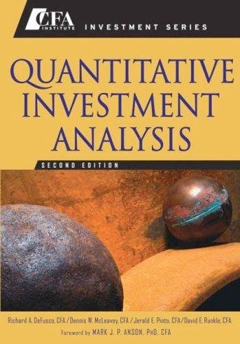 Quantitative Investment Analysis