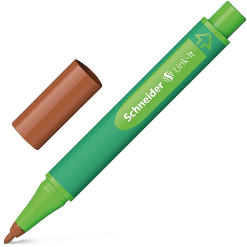 Schneider Link-It Fibrepen 1.0mm Mahogany-Brown