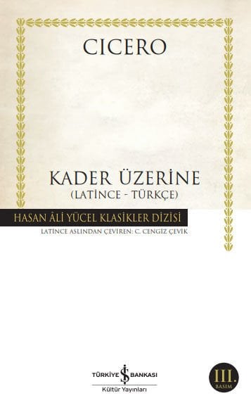 Kader Üzerine (Latince-Türkçe)