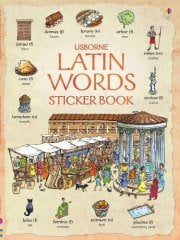 Latin Words Sticker Book