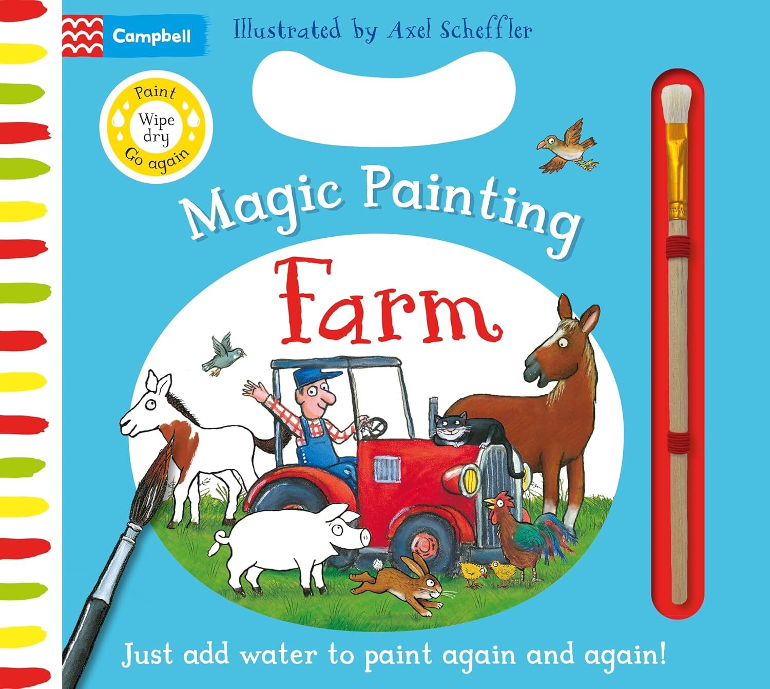 Farm Magic Painting: Just add water to paint!