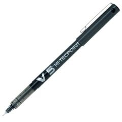 Pilot V5 Hi-Tecpoint İğne Uçlu Roller Kalem 0.5mm Siyah