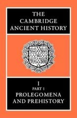 Cambridge Ancient History V.1 P.1