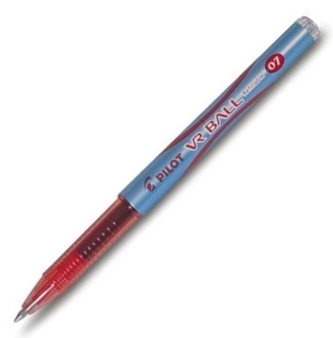 Pilot VR Ball Roller Kalem 0.7mm Kırmızı