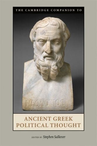 Cambridge Companion to Ancient Greek Political Thought