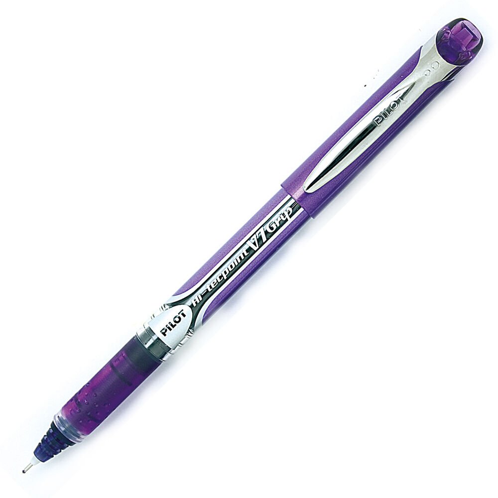 Pilot Hi-Techpoint V7 Grip İğne Uçlu Roller Kalem Mor
