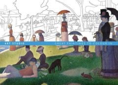 Art Studio: Great Paintings to Colour in