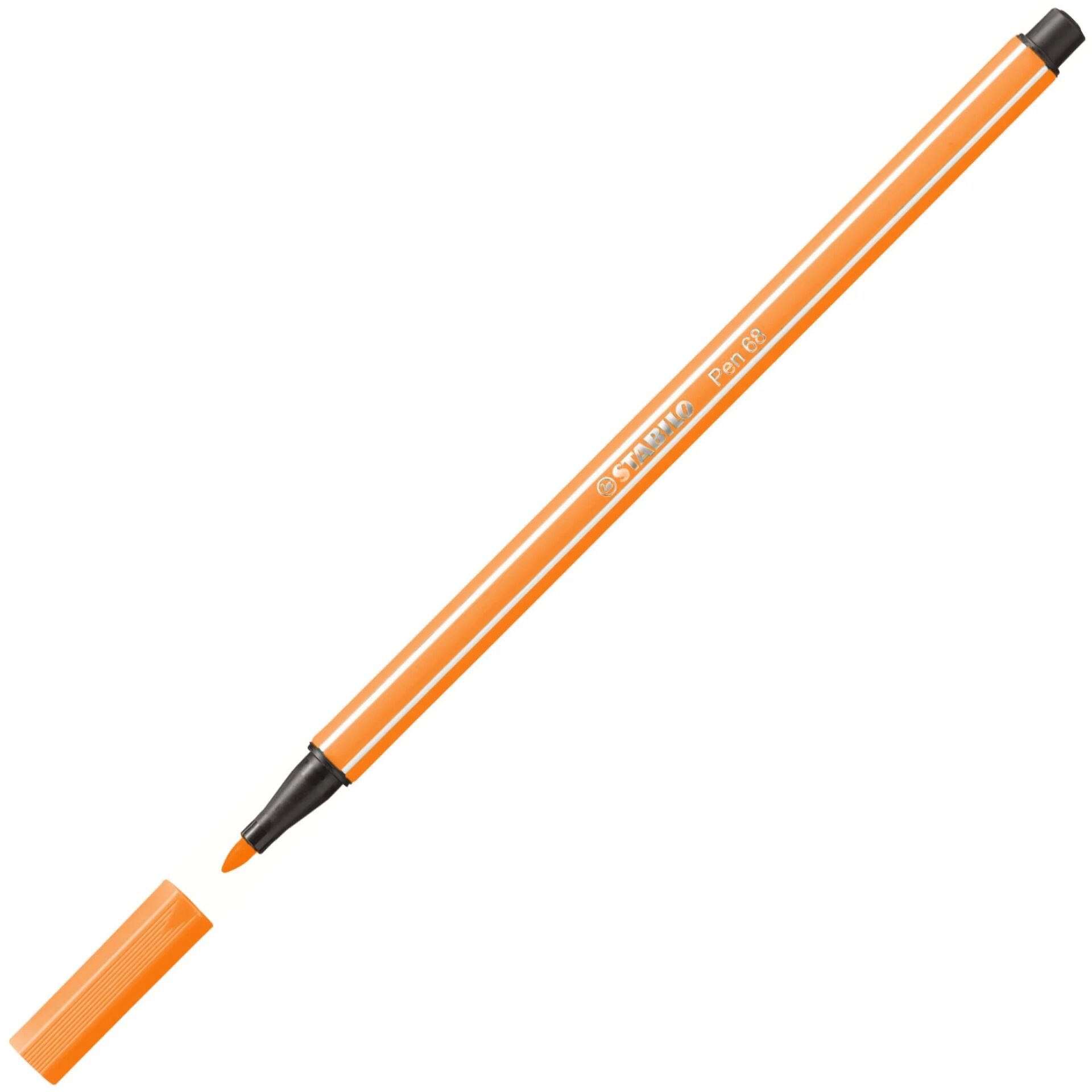 Stabilo Pen 68/54 Kalın Uçlu Keçeli Kalem - Turuncu