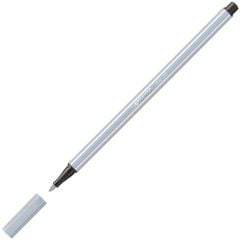 Stabilo Pen 68/94 Kalın Uçlu Keçeli Kalem - Açık Gri