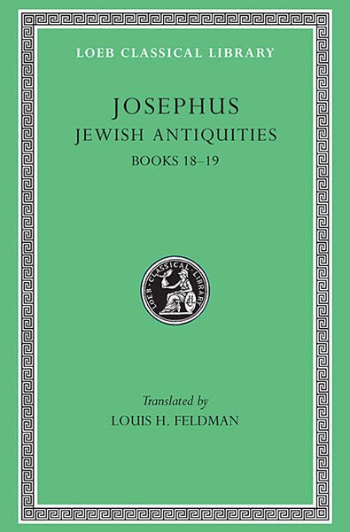 L 433 Vol XII, Jewish Antiquities, Vol VIII, Books 18-19