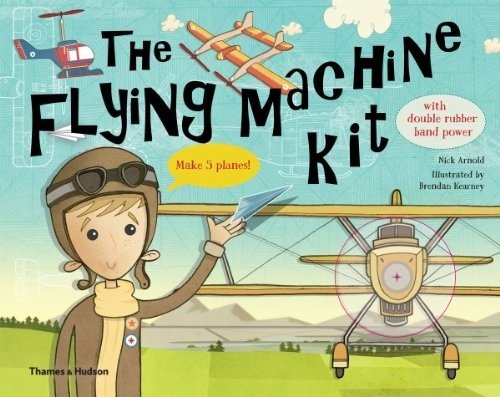 Flying Machine Kit: Make 5 Planes!