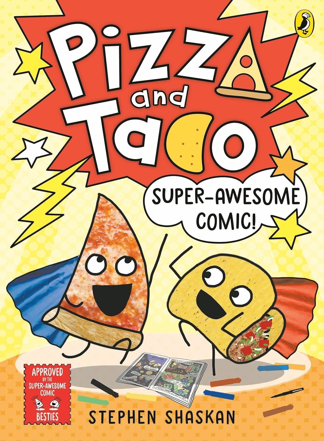 Pizza and Taco 3: Super-Awesome Comic!