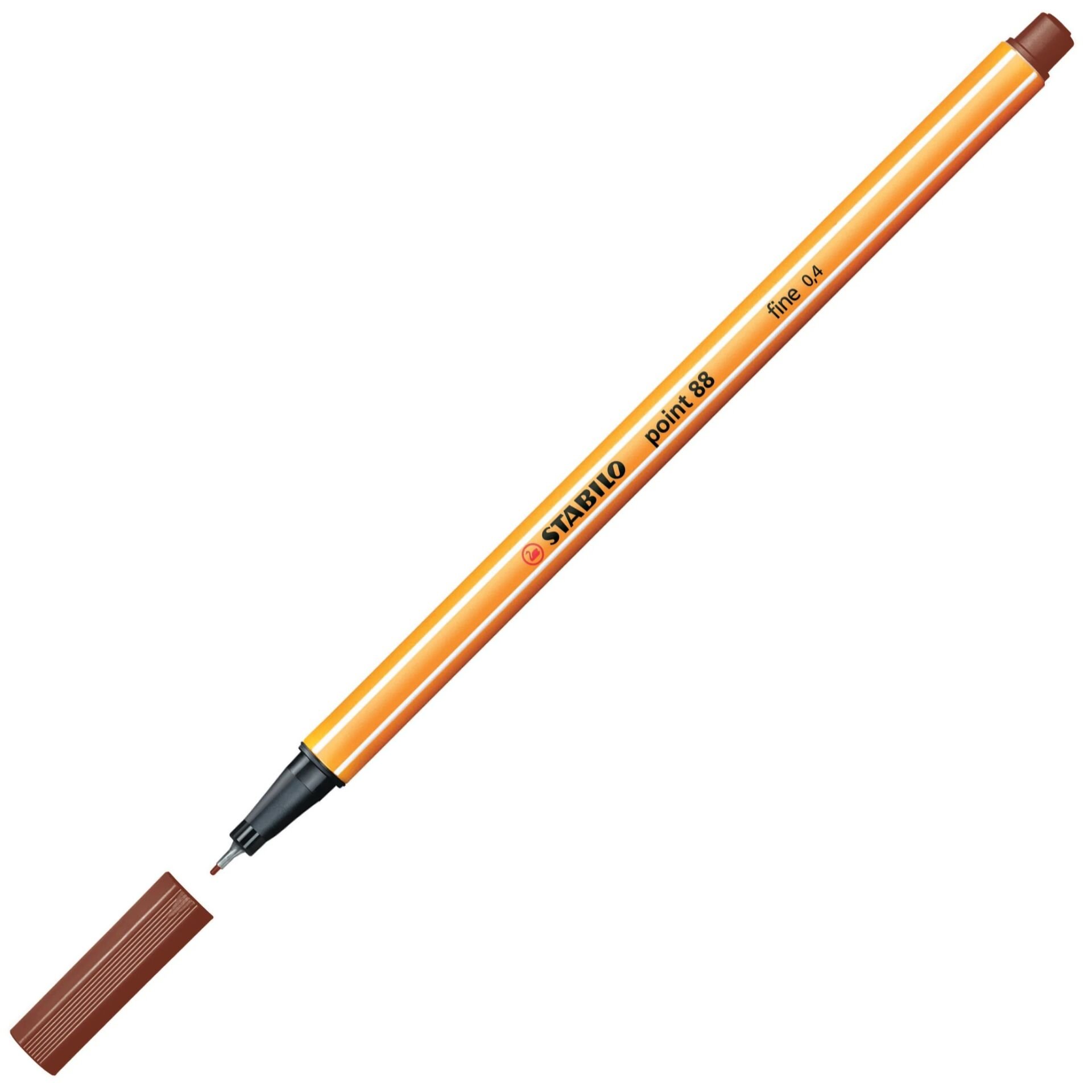 Stabilo Point 88/45 İnce Uçlu Keçeli Kalem - Kahverengi