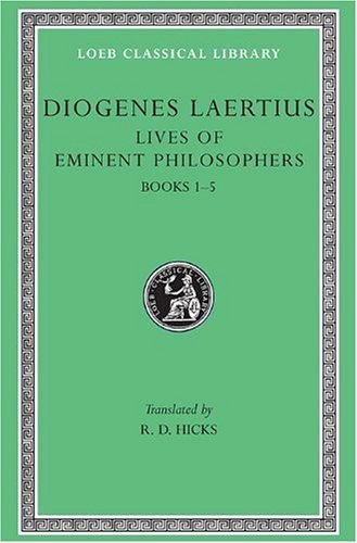 L184 Lives of Eminent Philosophers, Vol I, Books 1-5