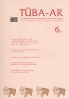 Tüba-Ar: Sayı 6 - 2003