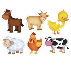 Baby Puzzle - Çiftlik Hayvanları