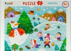 40 Parça Yer Puzzle – Kartopu