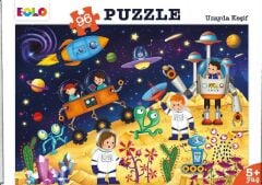 96 Parça Puzzle - Uzayda Keşif