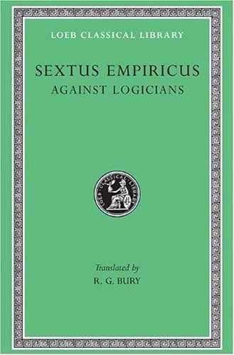 L 291 Vol II, Against Logicians