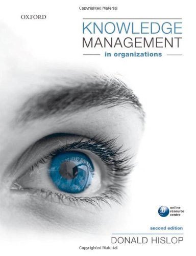 Knowledge Management in Organizations