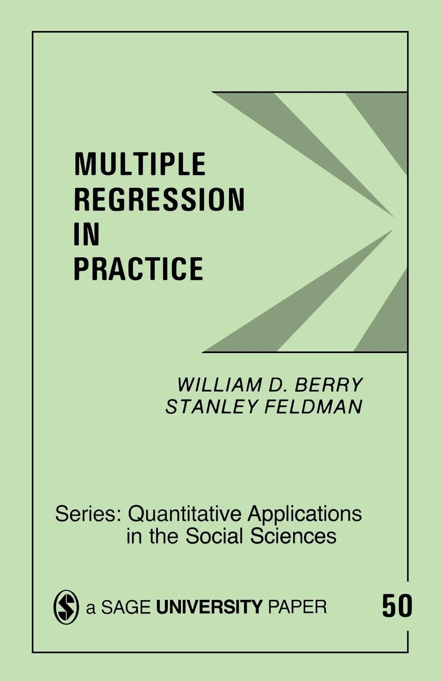 Multiple Regression in Practice