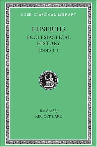 L 153 Ecclesiastical History, Vol I, Books 1-5
