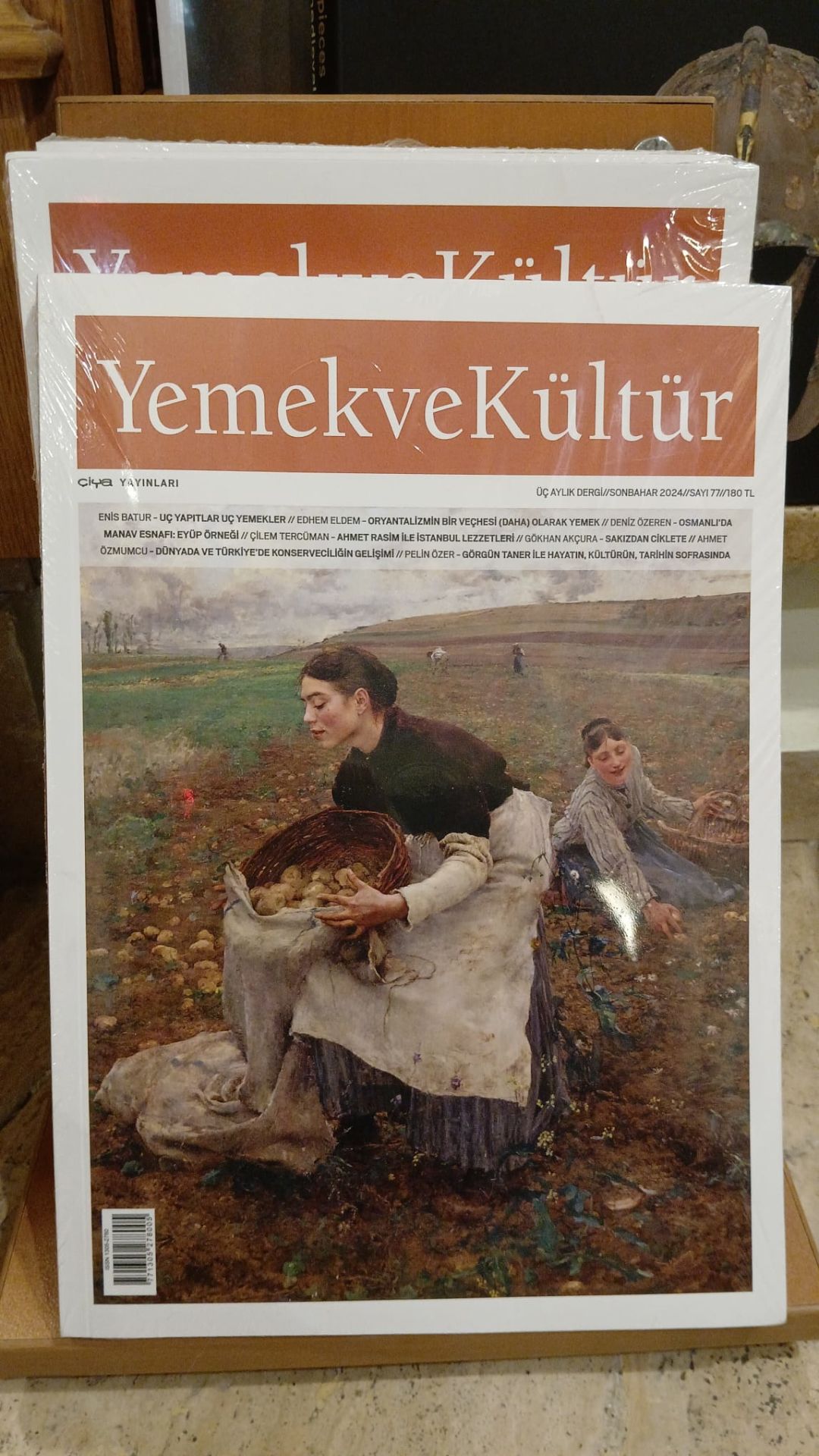 Yemek ve Kültür Üç Aylık Dergi Sayı: 77, Sonbahar 2024