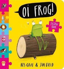 Oi Frog Jigsaw Book
