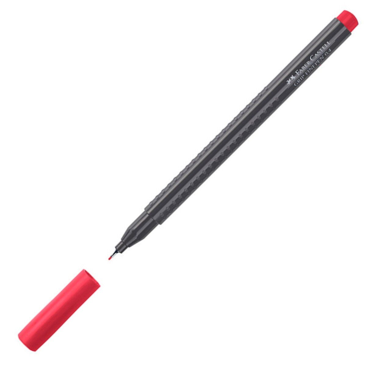 Faber Castell Grip Finepen 0,4mm Lal Kırmızı