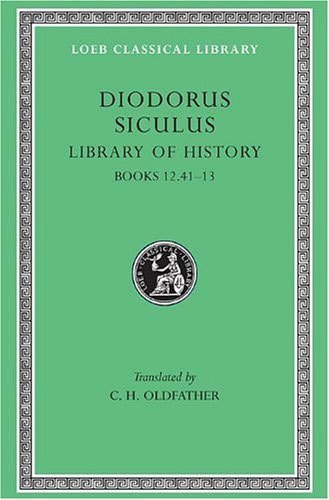 L 384 Library of History, Vol V, Books 12.41-13