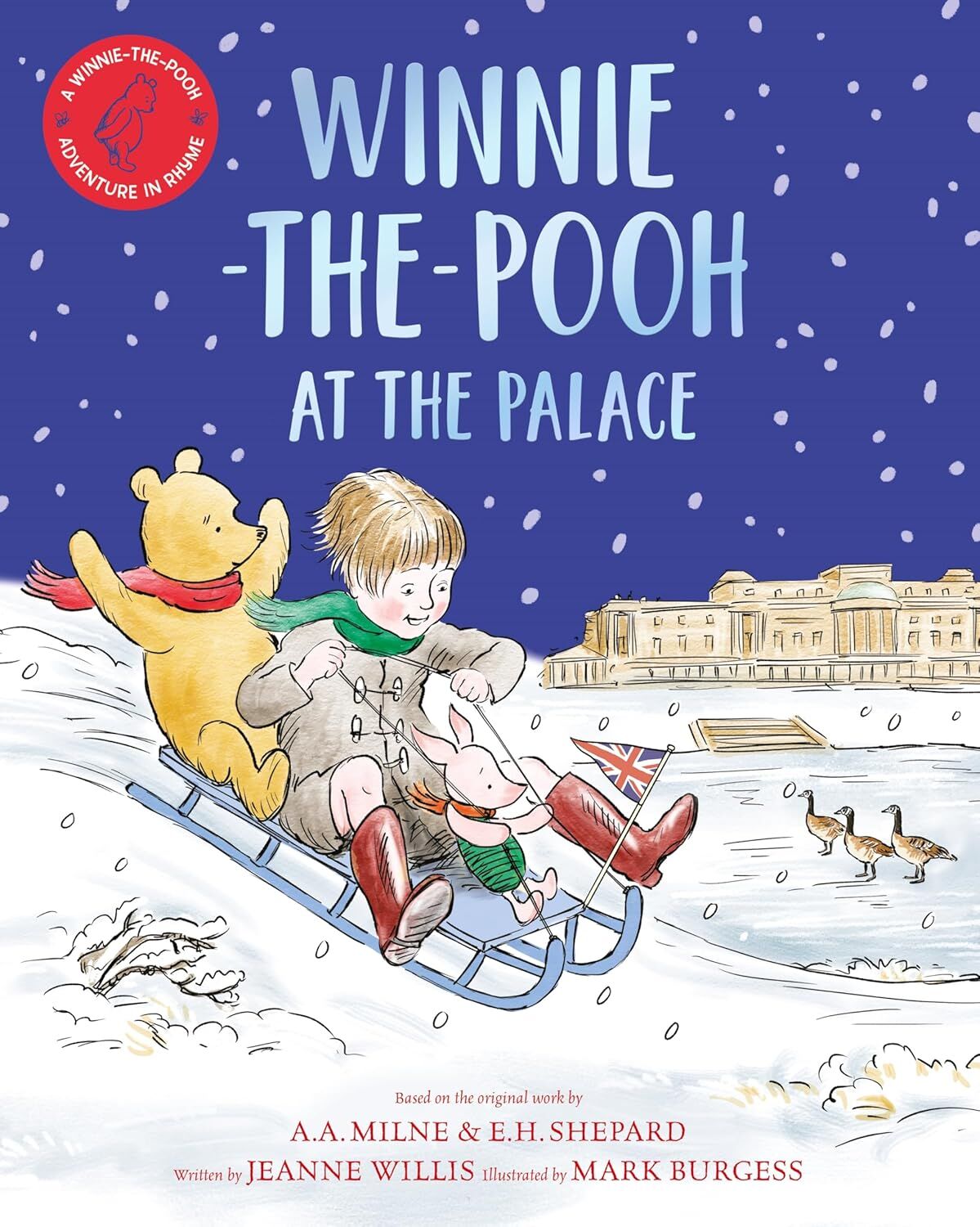 Winnie-the-Pooh at the Palace