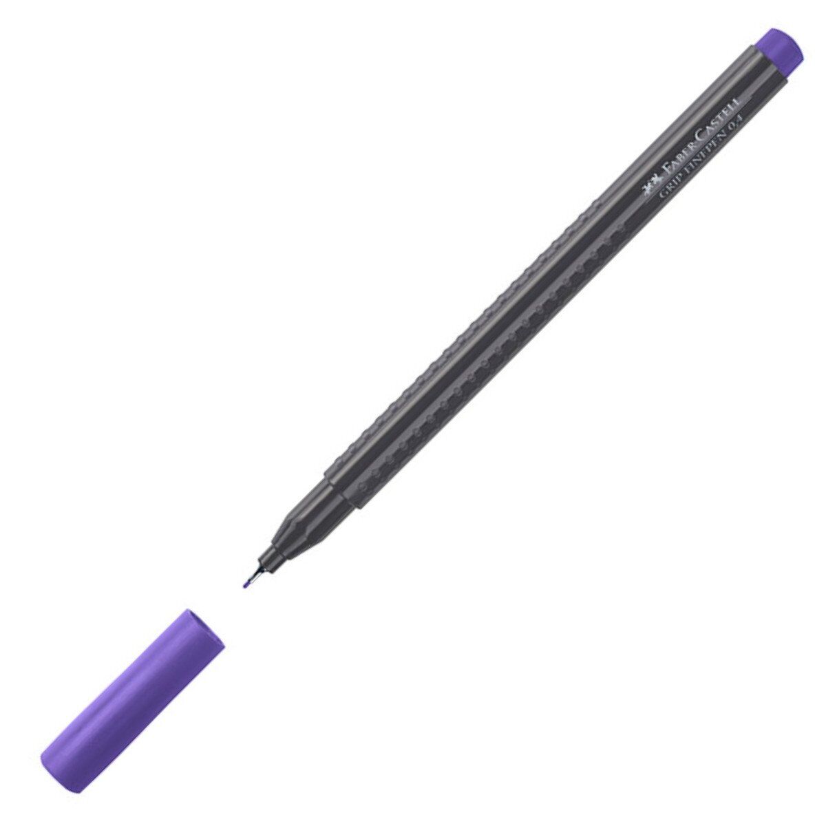 Faber Castell Grip Finepen 0,4mm Mor