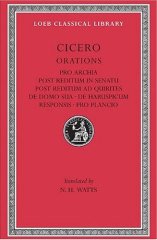 L 158 Vol XI, Pro Archia. Post Reditum in Senatu.