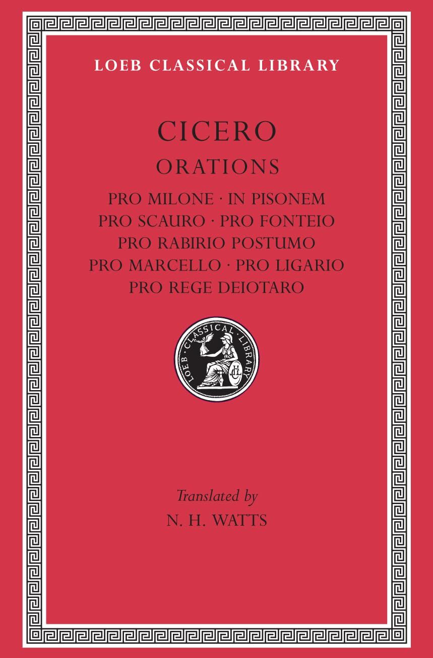 L 252 Vol XIV, Pro Milone. In Pisonem.