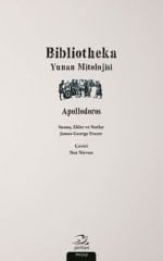 Bibliotheka - Yunan Mitolojisi