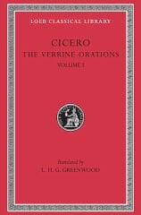 L 221 Vol VII, The Verrine Orations, Vol I
