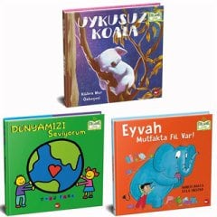 Çevreyi Koruyorum Set - Organik Kitap (3 Kitap Takım)