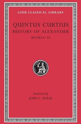 L 369 History of Alexander, Vol II, Books 6-10