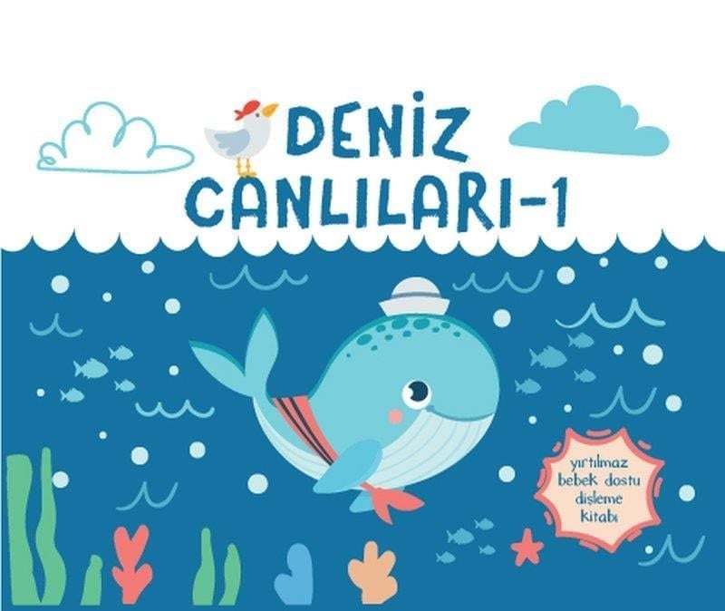 Yırtılmaz Kitap: Deniz Canlıları 1 (Mini Kitap)