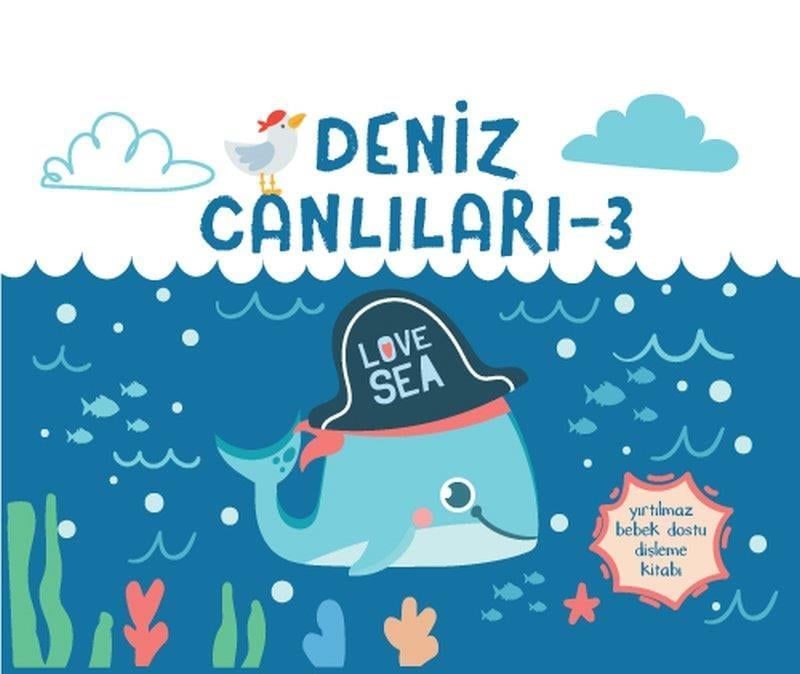 Yırtılmaz Kitap: Deniz Canlıları 3 (Mini Kitap)