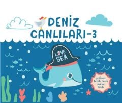 Yırtılmaz Kitap: Deniz Canlıları 3 (Mini Kitap)