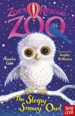 Sleepy Snowy Owl