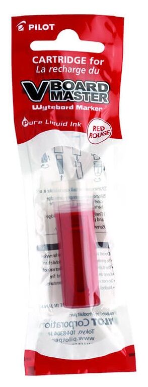 Pilot V-Board Master Tahta Kalemi Kartuşu Kırmızı