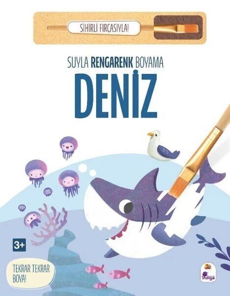 Deniz - Suyla Rengarenk Boyama (Sihirli Fırçasıyla)