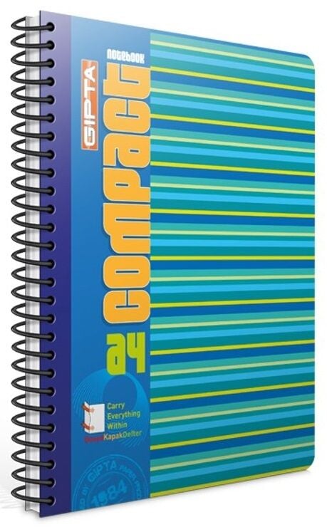 Compact A4 PP Dosya Kapaklı 80 yp Kareli