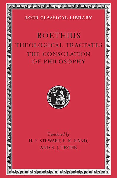 L 74 Theological Tractates. The Consolation of Philosophy