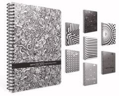 Hope 19x26 Spiralli Karton Kapak 100 yp Çizgili