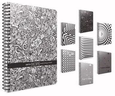 Hope 19x26 Spiralli Karton Kapak 80 yp Kareli