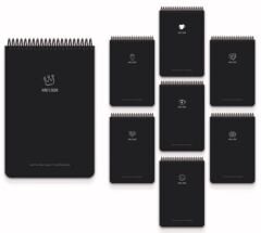 Kings Book A5 Spiralli PP Kapak Bloknot 80 yp Çizgili